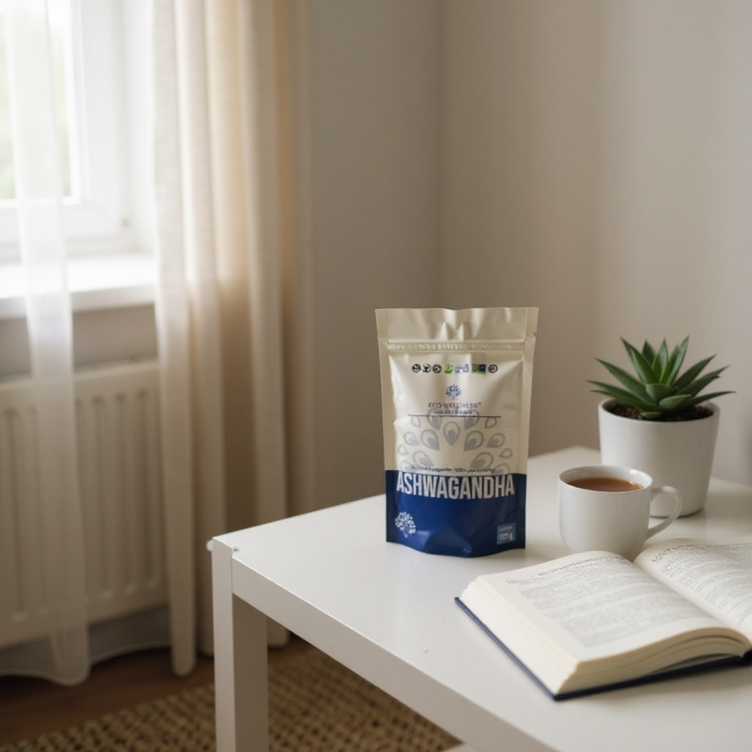 Ashwagandha en Polvo Orgánico - 100g | Withania Somnifera | Adaptógeno Ayurvédico