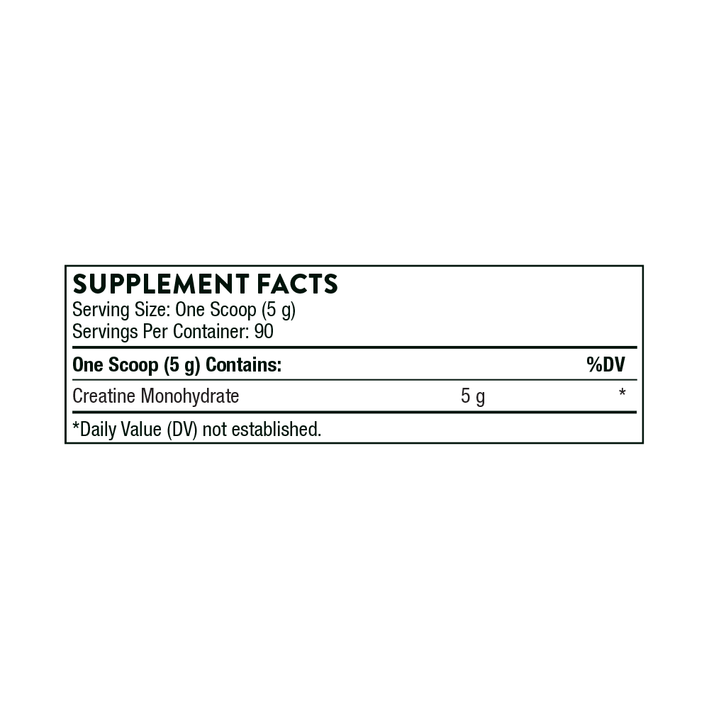 Creatine Monohidrato Puro en Polvo – 90 Porciones (450 g)