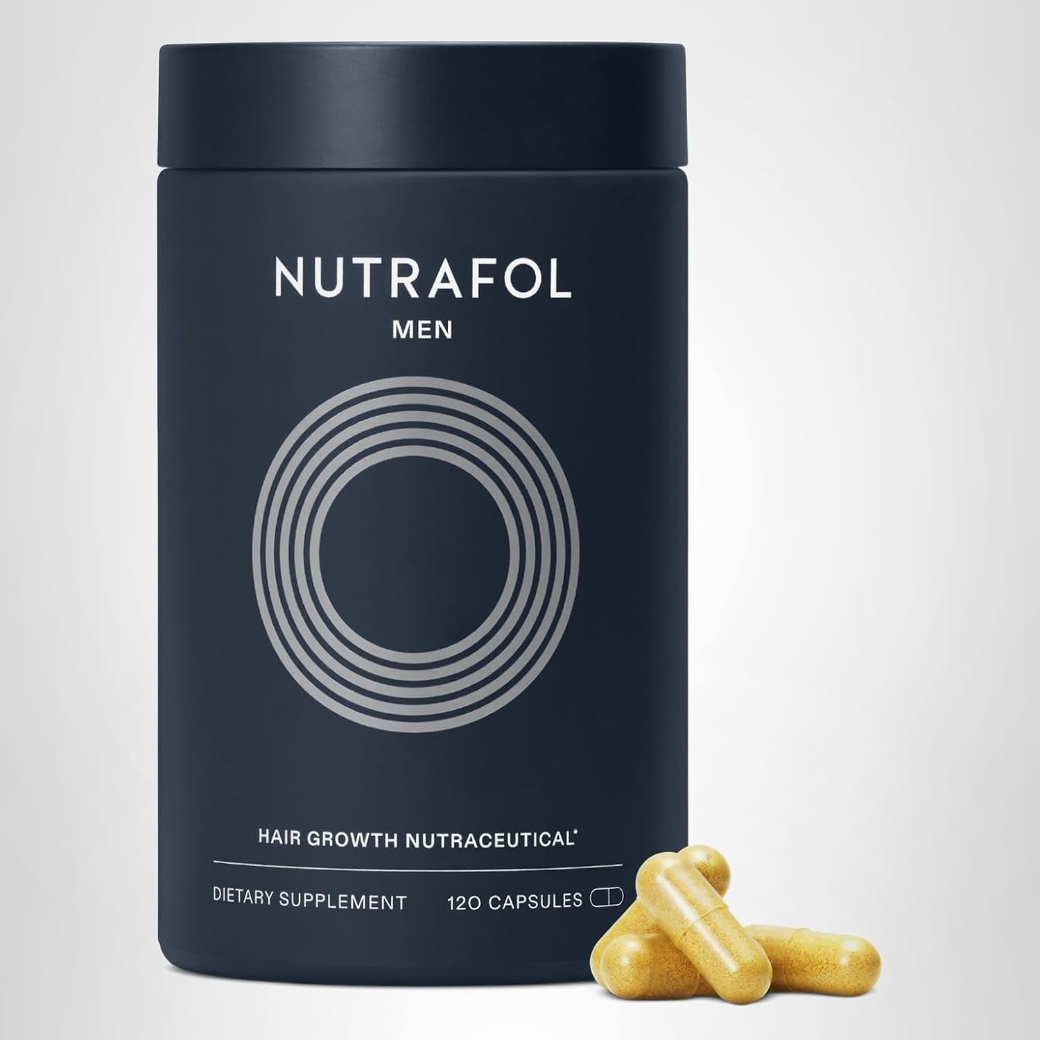 Nutrafol Men con Synergen Complex® y Nutrafol® Blend – 120 Cápsulas