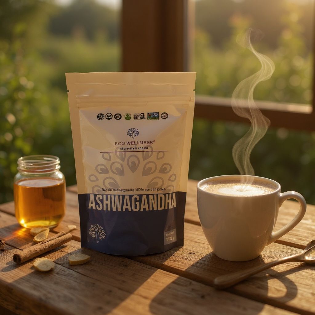 Ashwagandha en Polvo Orgánico - 100g | Withania Somnifera | Adaptógeno Ayurvédico