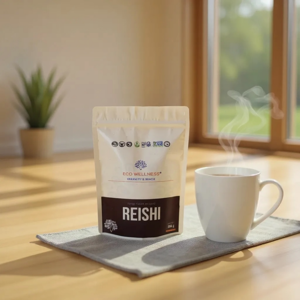 Reishi en Polvo Premium - 100g | Ganoderma Lucidum | El Hongo de la Inmortalidad